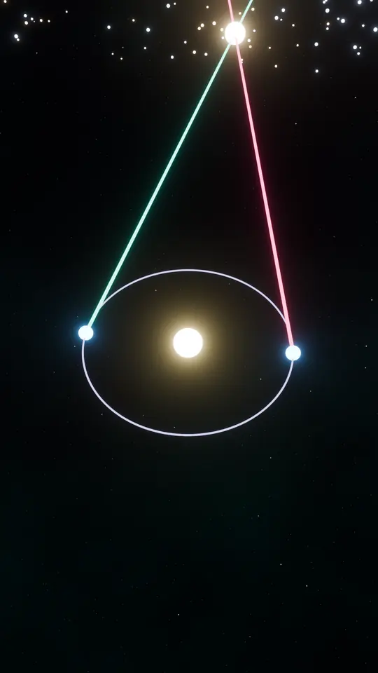 Dos ojos gigantes