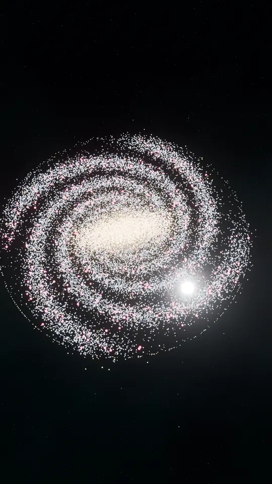 Tanto como una galaxia